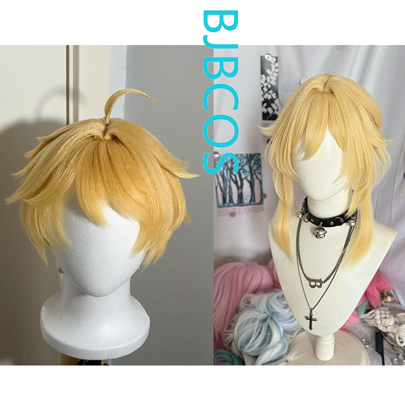 Synthetic Wigs - [Stijlvolle pruik] Lumine/Aether Cosplay Pruiken Game