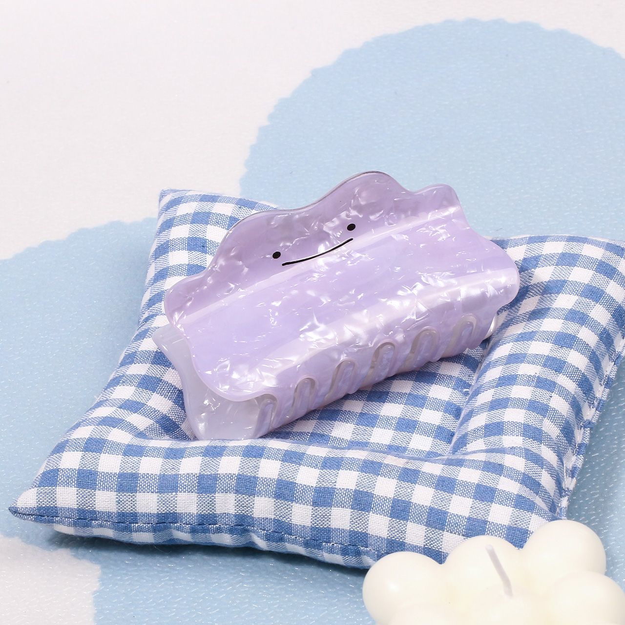 Hair Bundles - Pokémon Ditto Haarclip Paars Schattig Meisjes