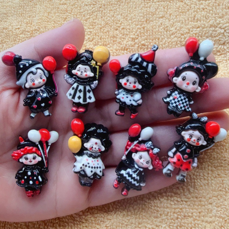 Hair Clips - 12 stuks Joker Ballon Kinderen Plezier