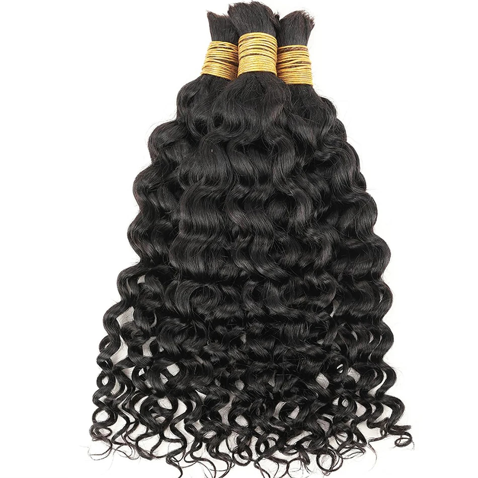 Watergolf Haar voor Vlechten,  - Water Wave Bulk Human Hair For Braiding recensie en prijs