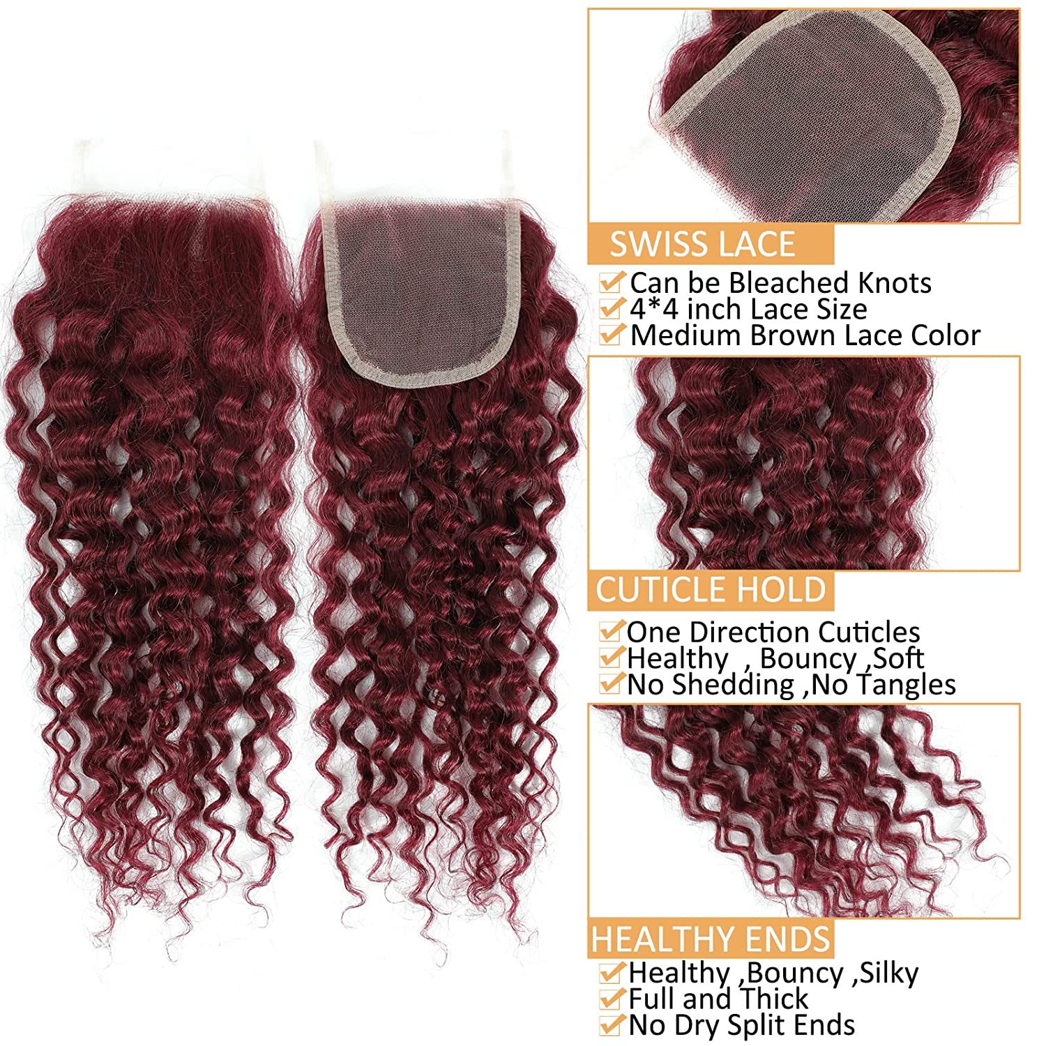 12A Water Wave Bundels met Fro - Deep Wave 3 Bundles With Closure recensie en prijs