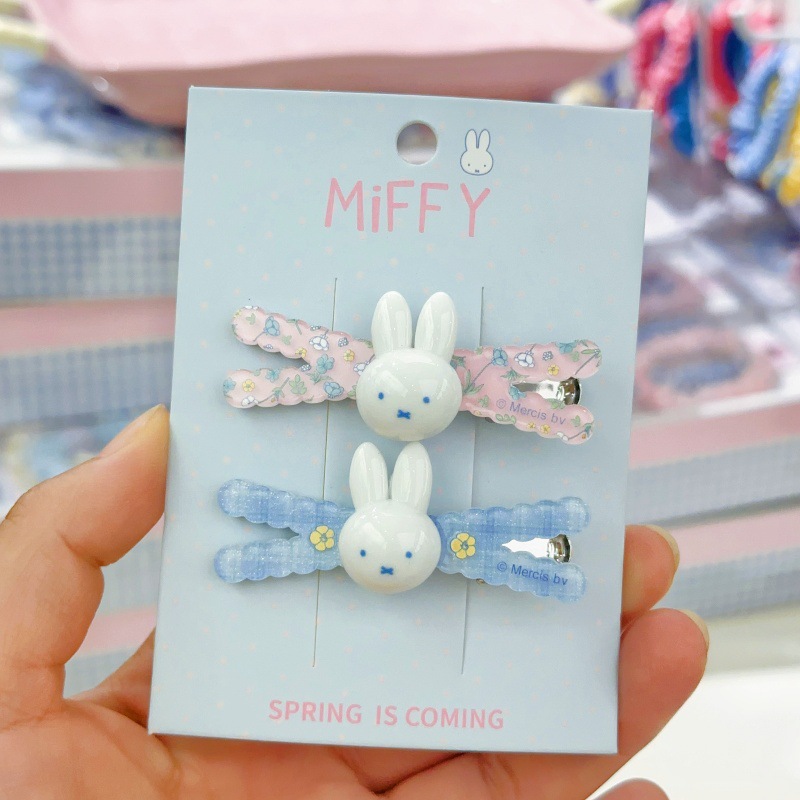 Nieuwe Miffy konijnenhaarclip, - Hair Bundles recensie en prijs