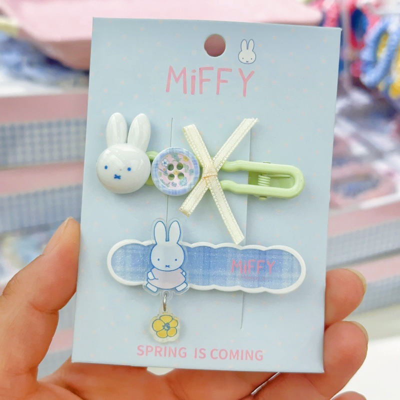 Nieuwe Miffy konijnenhaarclip, - Hair Bundles recensie en prijs