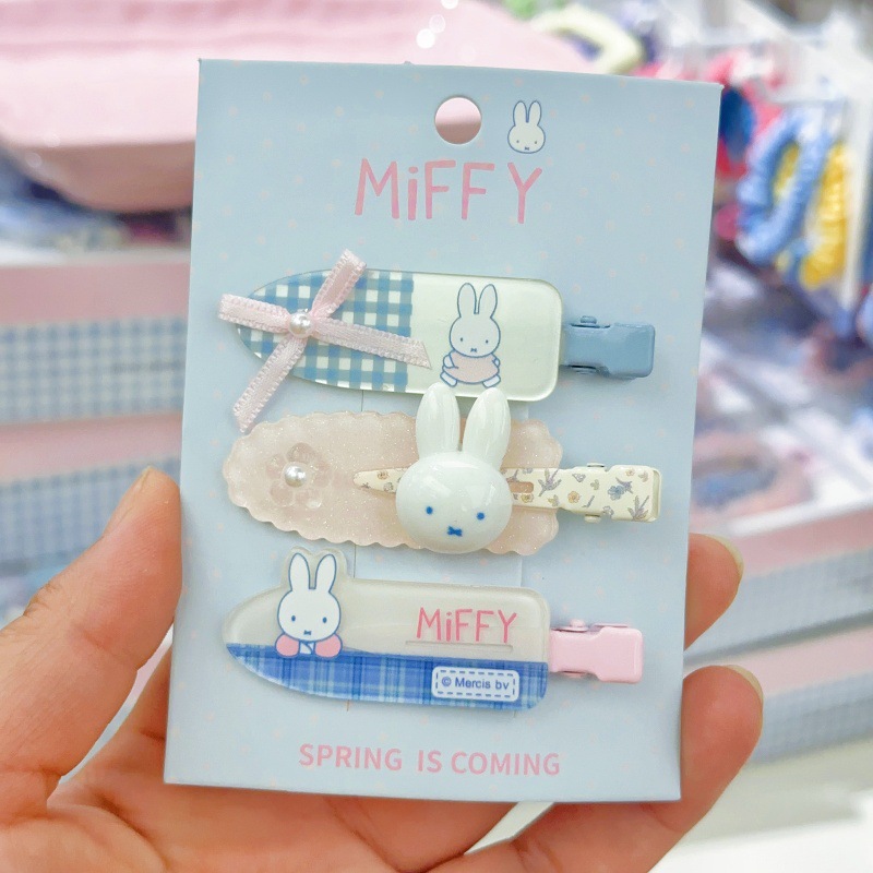 Nieuwe Miffy konijnenhaarclip, - Hair Bundles recensie en prijs
