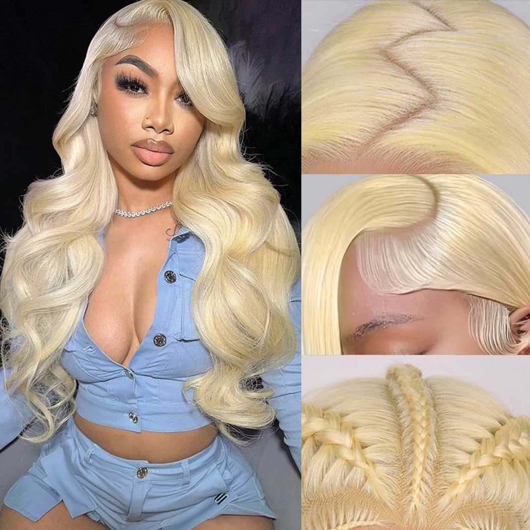 613 HD Kantwerkpruik 200% Dich - 613 Blonde Body Wave Lace Front Wig recensie en prijs