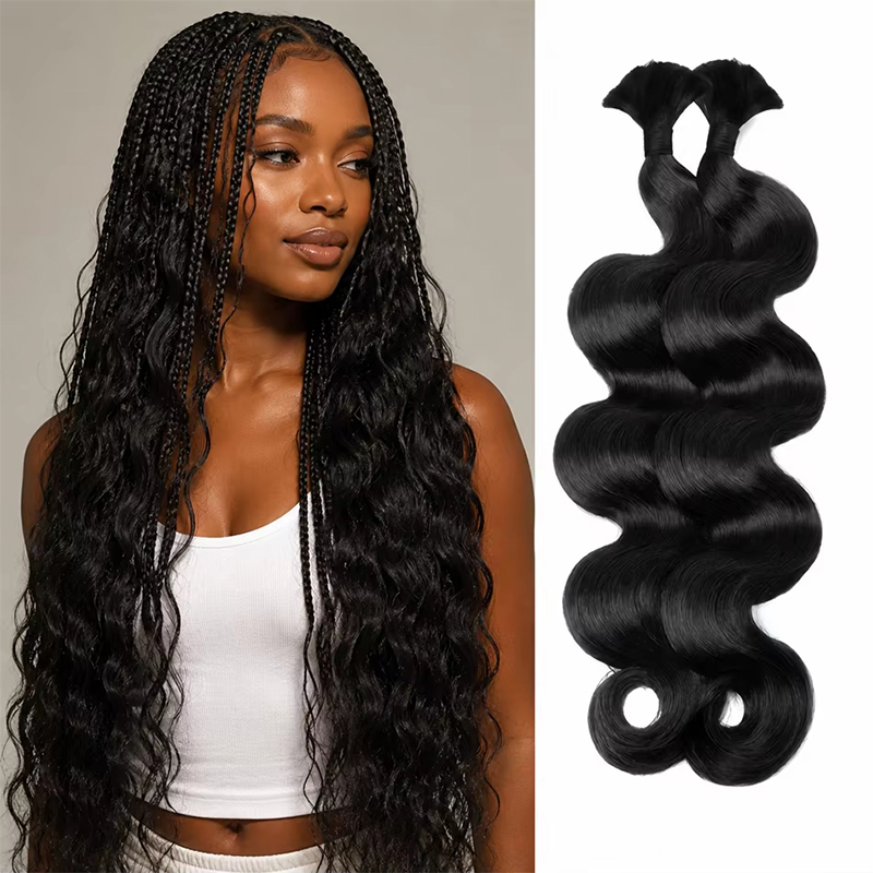 12A 12-30 inch 1-5 stuks mense - Water Wave Bulk Human Hair For Braiding recensie en prijs