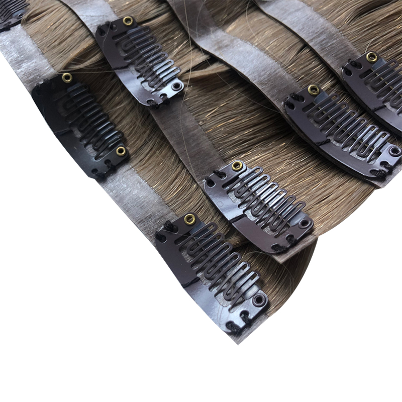 Rechte Onzichtbare PU Clip In  - Seamless Clip In Hair Extensions Human Hair recensie en prijs