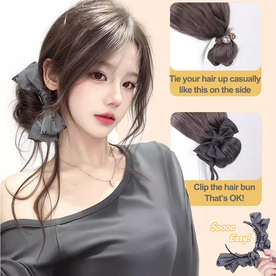 Synthetisch Haar Broodje Haarv - Claw Clip Messy Bun Hair Piece recensie en prijs
