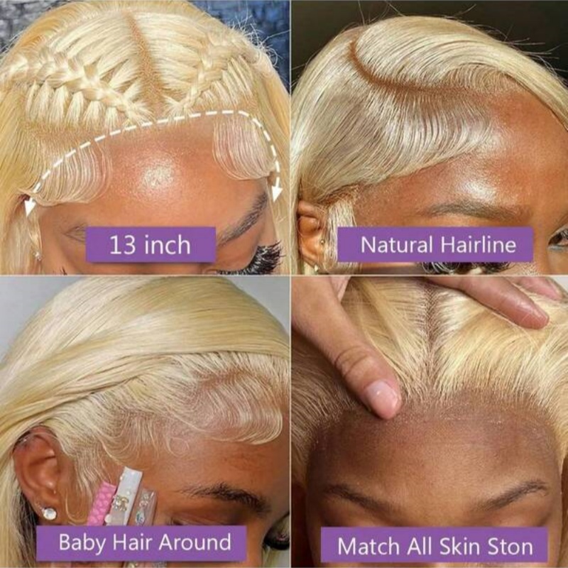 Honingblonde 613 Body Wave Pru - 613 Blonde Body Wave Lace Front Wig recensie en prijs