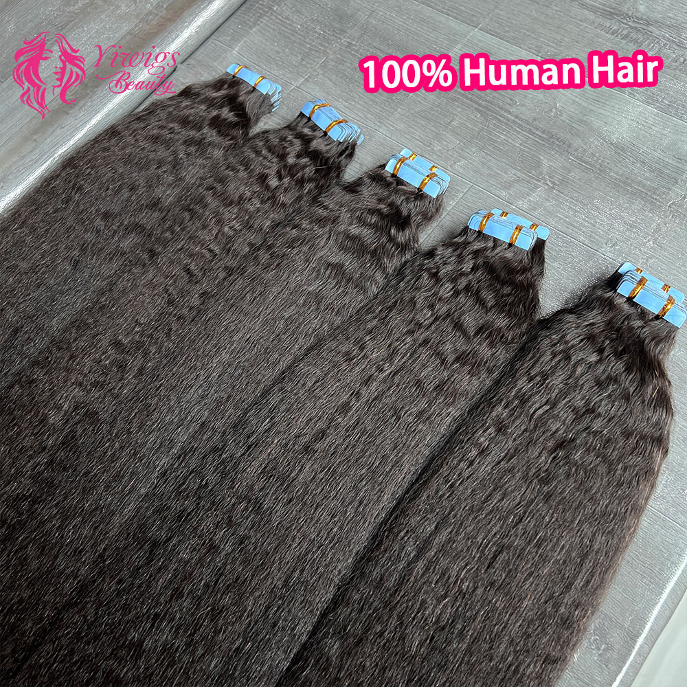 Rechte Tape In Hair Extensions - Invisible Tape In Extensions Real Hair recensie en prijs