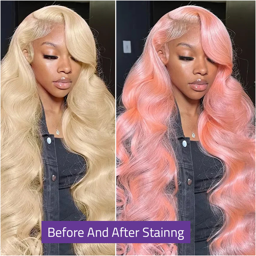 613 13x6 HD Transparante Lace  - 613 Blonde Body Wave Lace Front Wig recensie en prijs