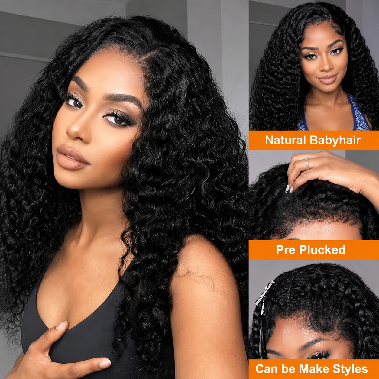 Ultra Fitted 250% Krullende Pr - Hd Lace Frontal Wig Human Hair Pre Plucked recensie en prijs