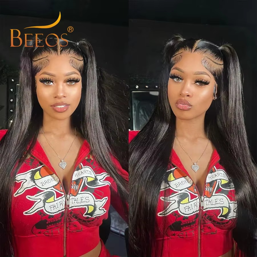 BEEOS Ultra Fitted 13X6 HD Tra - Hd Lace Frontal Wig Human Hair Pre Plucked recensie en prijs