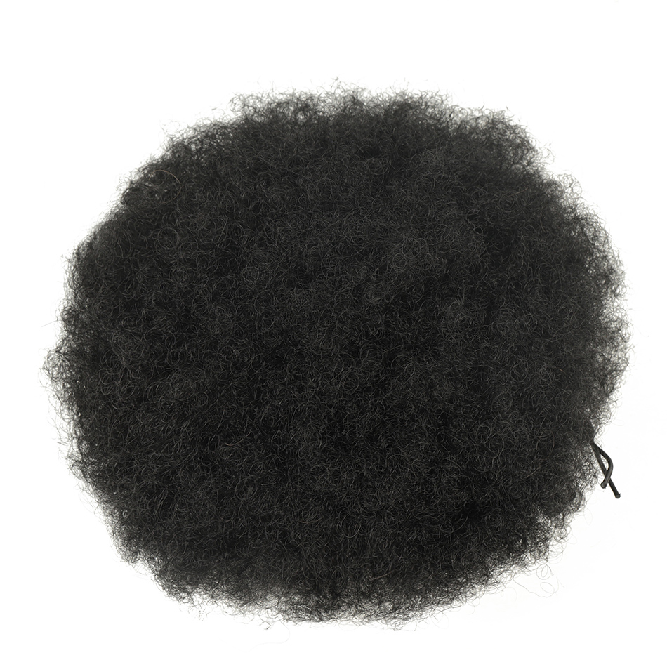 Afro Bladerdeeg Trekkoord Paar - Drawstring Afro Curly Puff Ponytail recensie en prijs