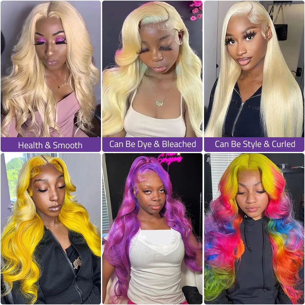 13x4 13x6 HD Transparante Lace - 613 Blonde Body Wave Lace Front Wig recensie en prijs