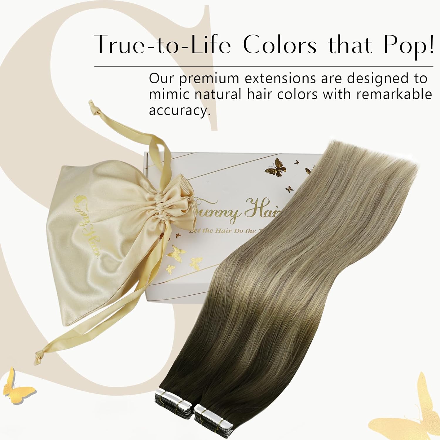 VeSunny Tape in Haarverlenging - Invisible Tape In Extensions Real Hair recensie en prijs