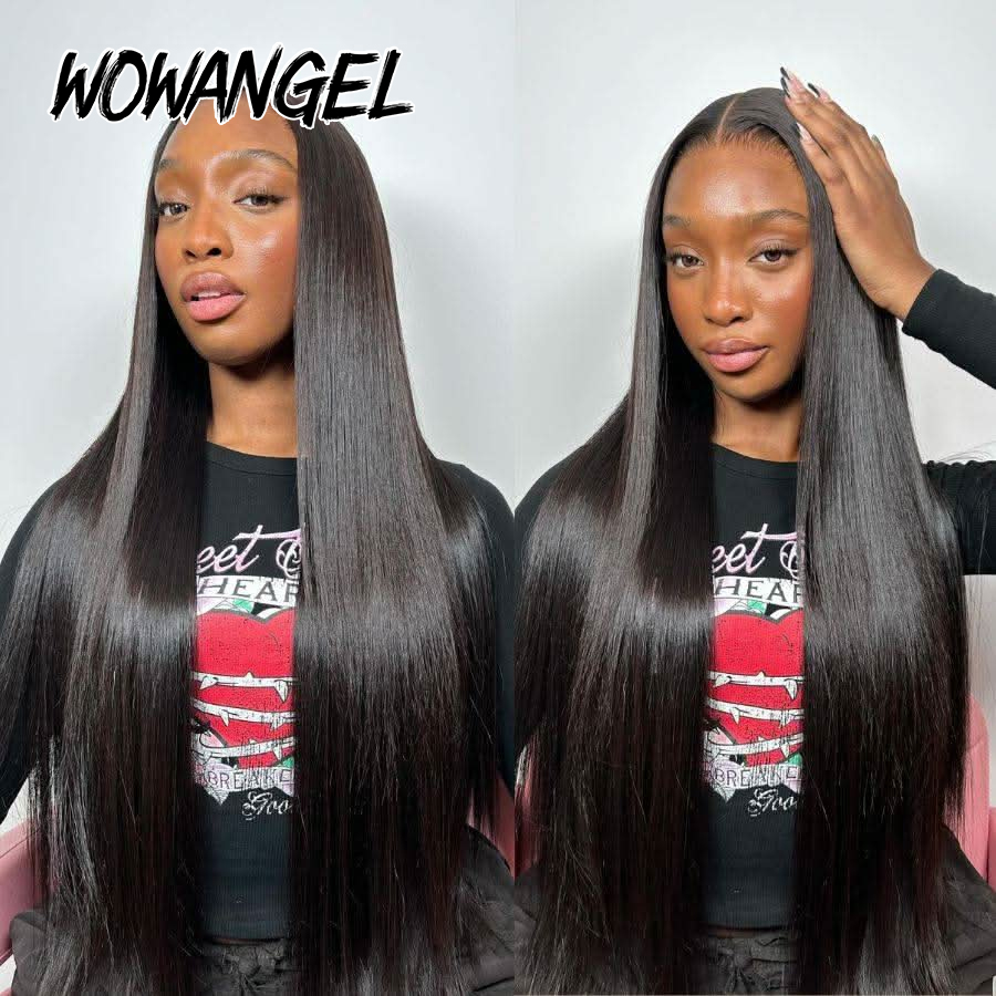 WOWANGEL Rechte Lace Frontprui - Lace Front Wigs recensie en prijs