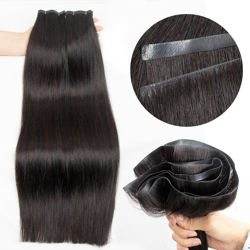 Onzichtbare lange tape PU-insl - Invisible Tape In Extensions Real Hair recensie en prijs