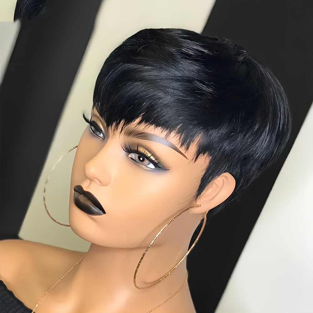 Korte Pixie Pruik Menselijk Ha - Short Pixie Cut Wig Human Hair Cheap recensie en prijs