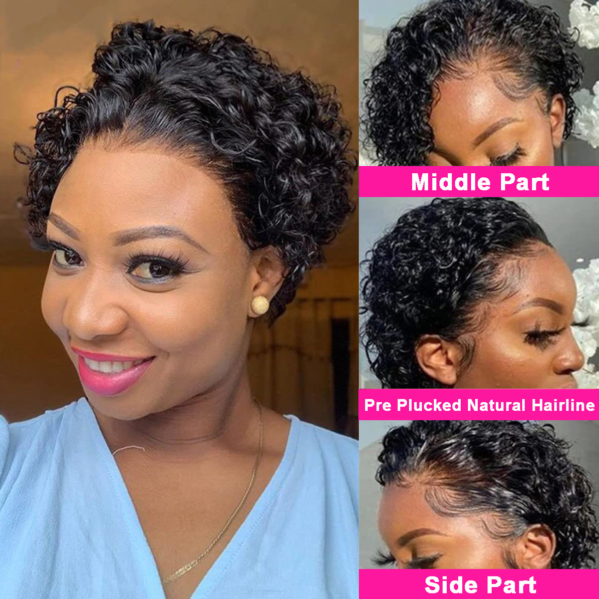Pixie Cut pruiken 13x4 Pixie k - Short Pixie Cut Wig Human Hair Cheap recensie en prijs