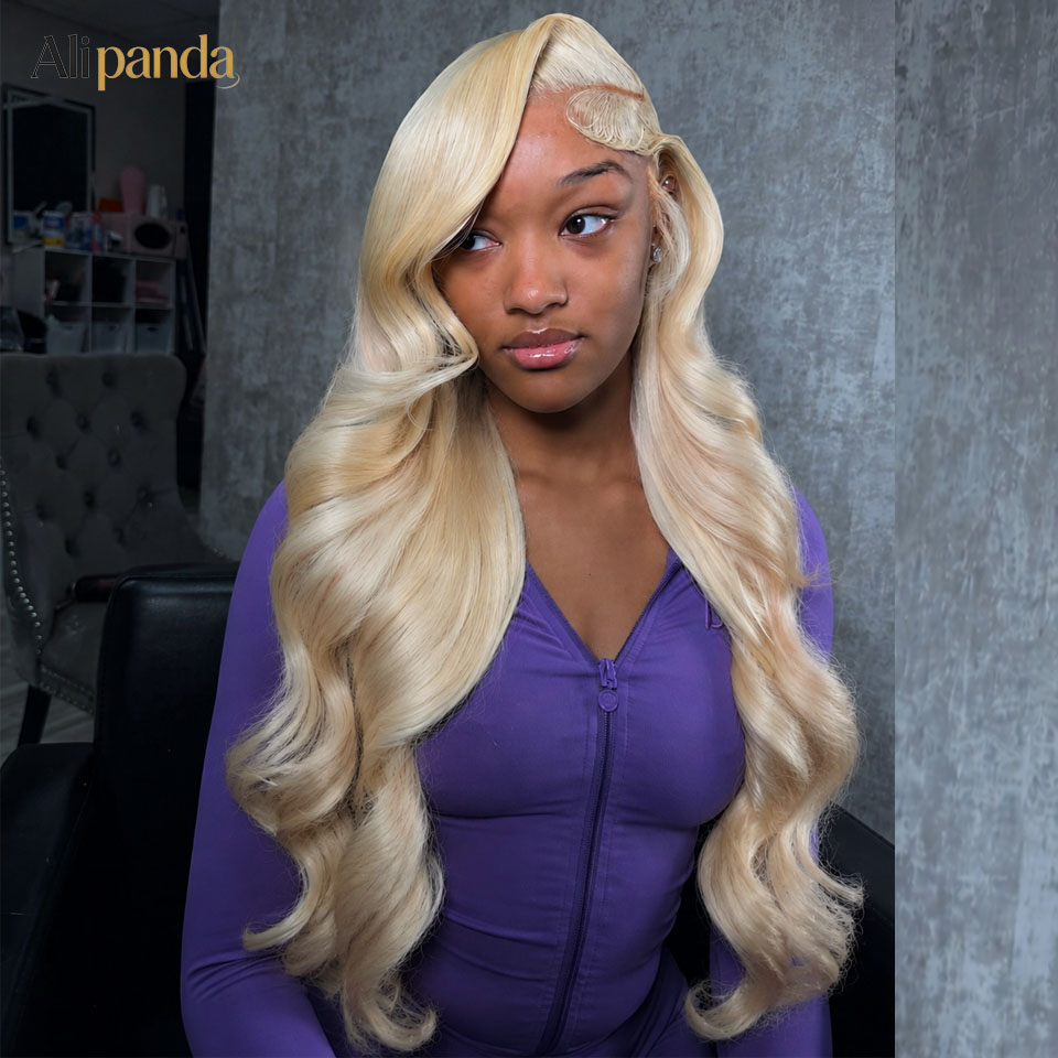 613 HD Lace Frontal Pruik 13x6 - 613 Blonde Body Wave Lace Front Wig recensie en prijs