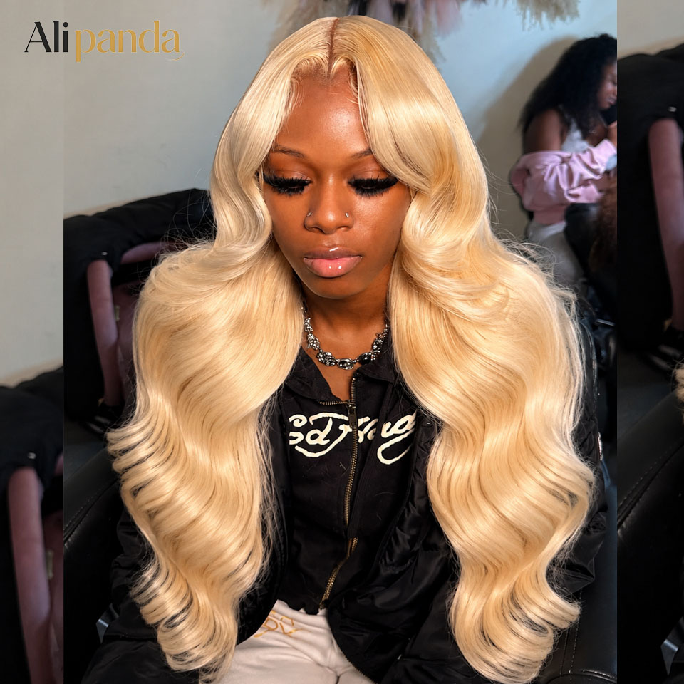 613 HD Lace Frontal Pruik 13x6 - 613 Blonde Body Wave Lace Front Wig recensie en prijs