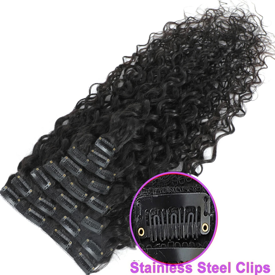 Watergolf Clip-in Haar Extensi - Seamless Clip In Hair Extensions Human Hair recensie en prijs