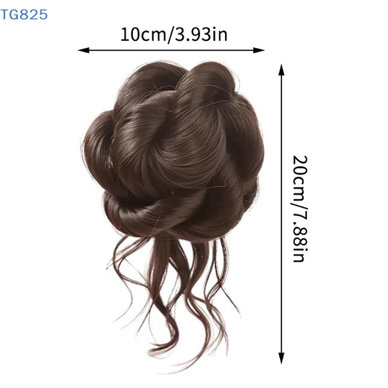 【AN】【AN】Nieuw synthetisch haar - Claw Clip Messy Bun Hair Piece recensie en prijs