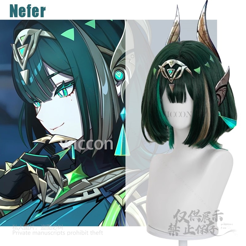 Anime Game Genshin Impact New  - Synthetic Wigs recensie en prijs