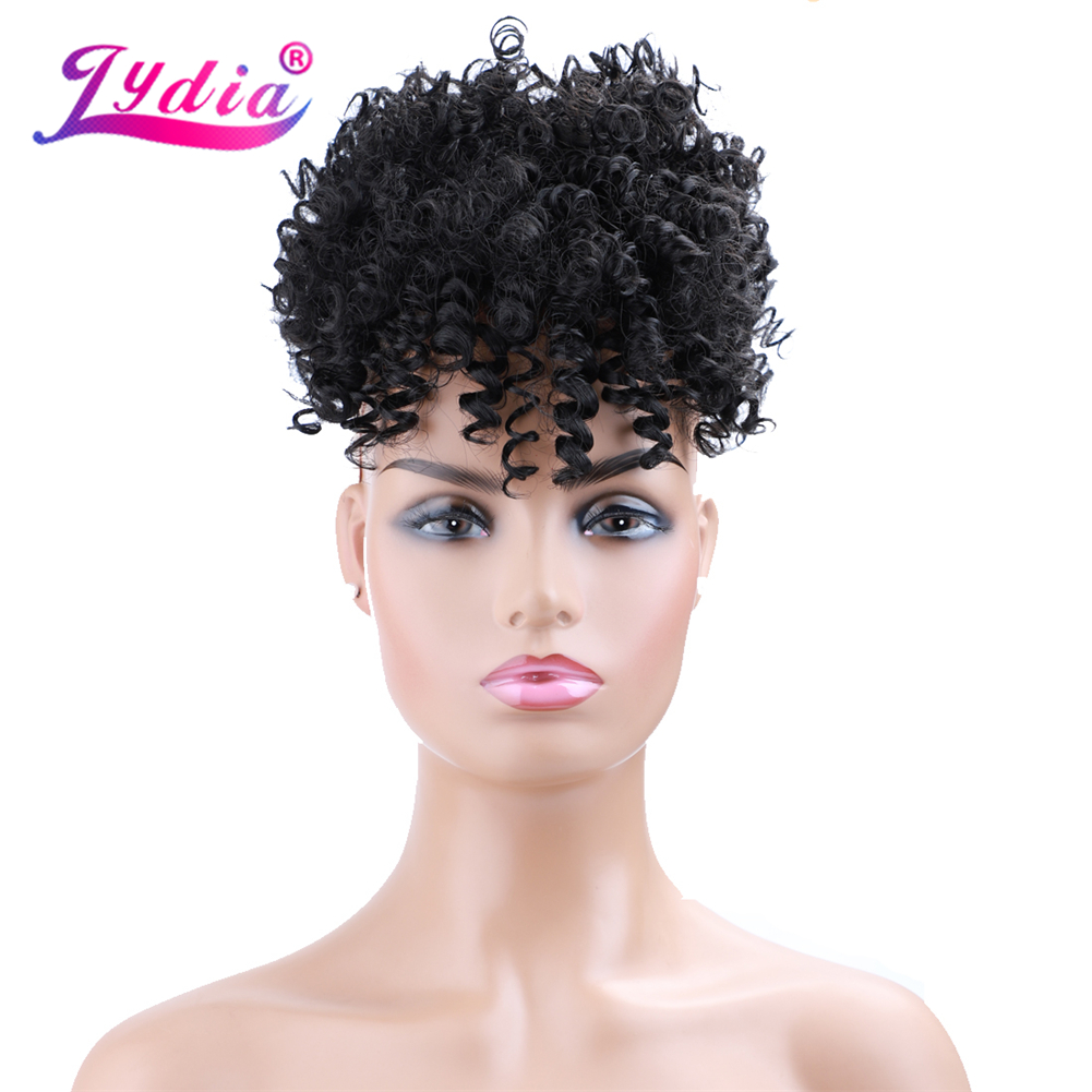 Lydia Trekkoord Synthetische H - Drawstring Afro Curly Puff Ponytail recensie en prijs