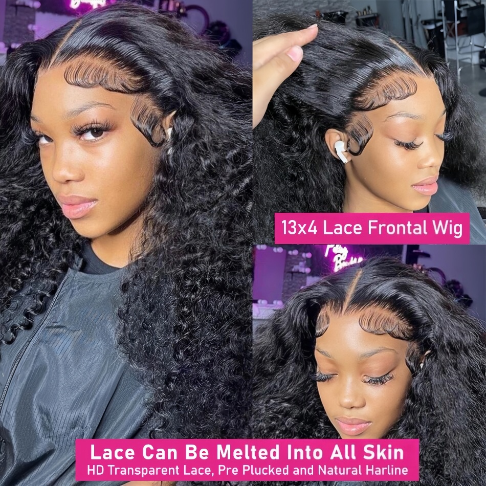 200 Density Water Wave Lace Fr - Human Hair Wigs recensie en prijs