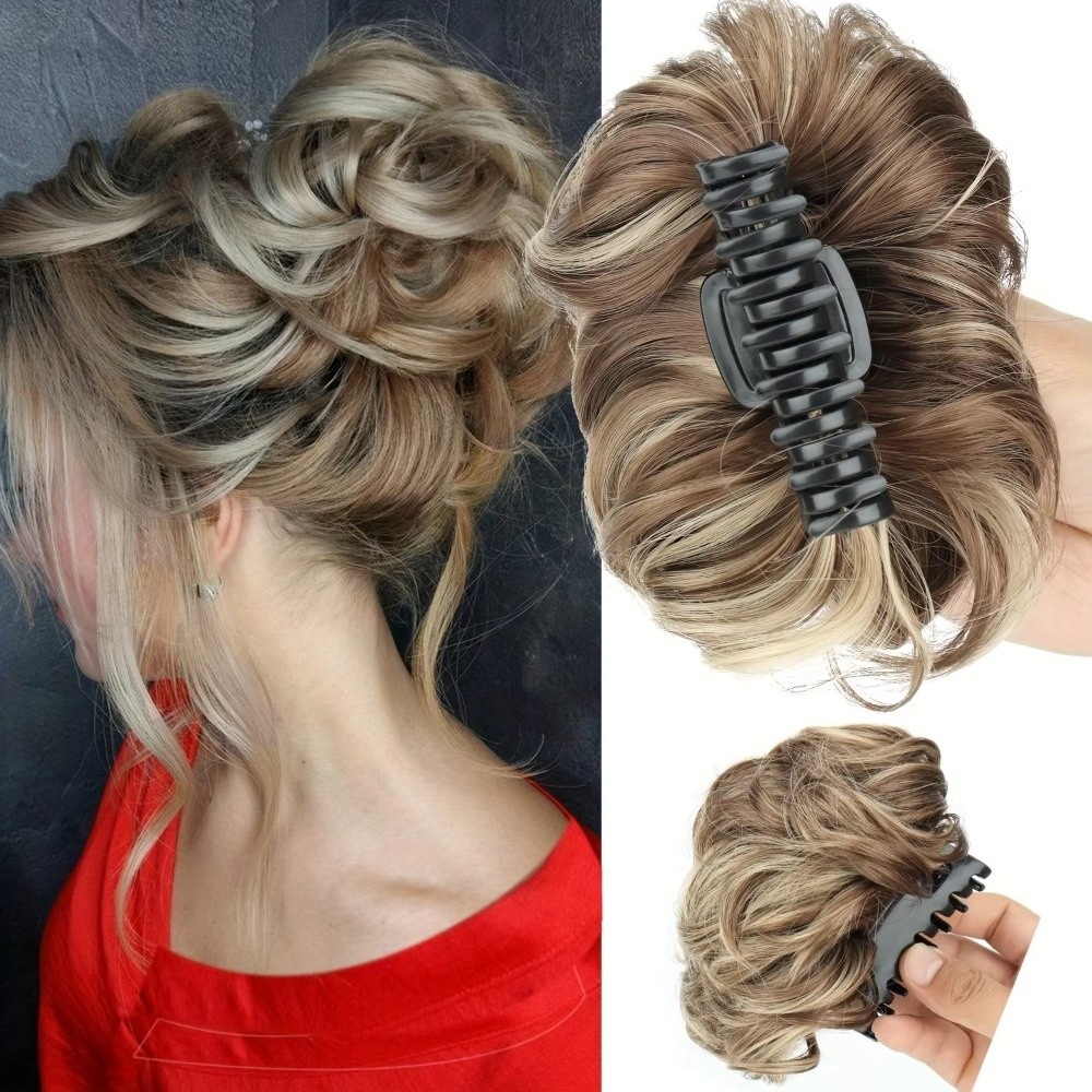 Opzetstuk voor een rommelig ha - Claw Clip Messy Bun Hair Piece recensie en prijs
